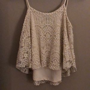 Rue 21 lace crop top